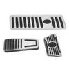 3pcs Accelerator Brake Pedals Foot Rest Plate Waterproof Fireproof Replacement