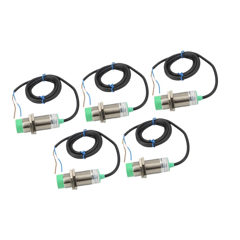 5 Pcs Proximity Sensor 2 Wire Normally Open 10mm Detecting