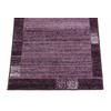 Unique Loom Del Mar Collection Contemporary Transitional Purple Area Rug