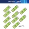 Hegebeck 10Pcs Small Cylindrical Bubble Spirit Level Vials, 8×20 mm/0.3×0.8