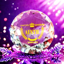 Auntie Gifts for Birthday, Christmas, Mother's Day - Best Presents for Aunt - Purple