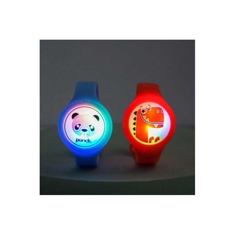루아르모 어린이 캐릭터 LED 썸머 팔찌 밴드, 랜덤발송, 6개 Luarmo