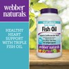 Webber Naturals Triple Strength Fish Oil 120 softgel Capsules