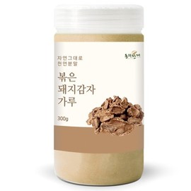 Donguihanjae 동의한재 100% 국산 볶은 돼지감자 가루 분말 300g 100% Domestic Roasted Ground Acanthopanax Powder 300g