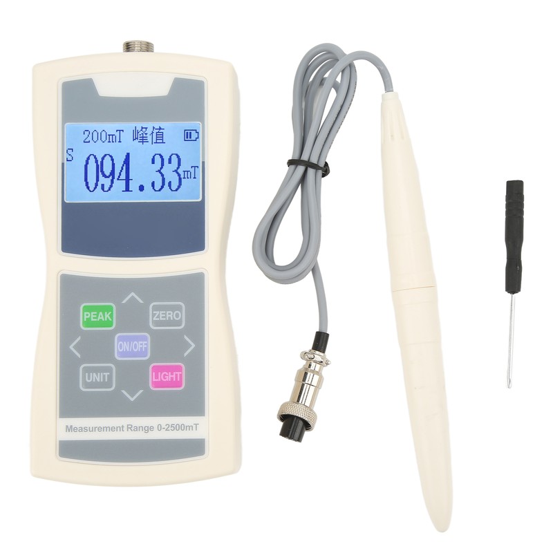 Surface Magnetic Field Detector High Accuracy Handheld Gauss Meter Digital