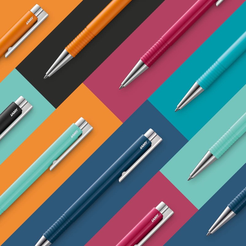 Lamy Logo M+ Ballpoint Pen 204 Made of Unbreakable Plastic