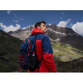 Mountaintop 25L/30L Hiking Daypack for Men and Women for Day Hikes, Outdoors, Cycling Tours, darkblue