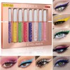 8 Colours Matte Liquid Eyeliner Kit, Waterproof, Durable, Quick-Drying, Smooth,
