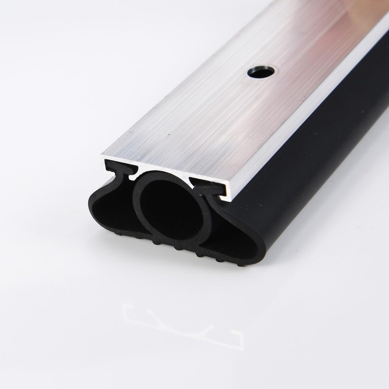 BOWSEN Heavy-Duty U+O Ring Universal Garage Door Bottom Seals Weatherstrip