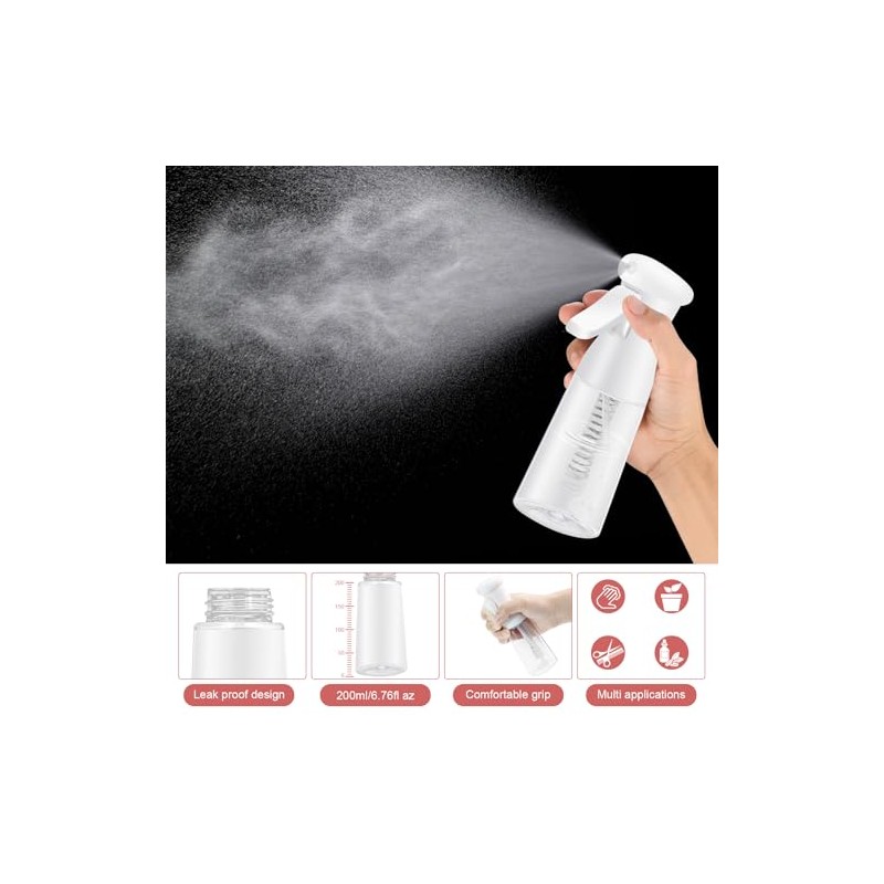 DUAIU Aplicador de Aceite para el Cabello con Botella de