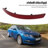Rear Bumper Reflector Clear Visibility Rounded Edges Shockproof Replacement for
