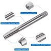 sourcing map 2pcs Metric Hand Tap Set, M10 x 1.5