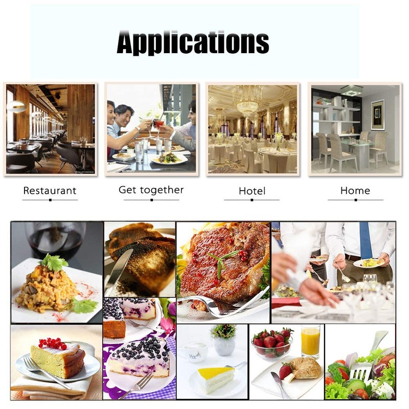 NANO ID Steak Knives Set of 6 Extremely Sharp Kitchen