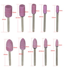 HSeaMall Abrasive Stone Mandrel Mounted Polishing Head Multifunctional Grinding Buffing Point Polishing Accessories