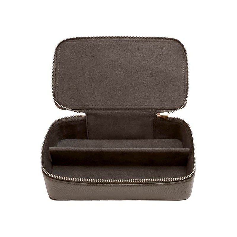 Color Chart Leather Glasses Case (2 Pack) (84 Anchor Gray)