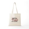 CafePress Something Wicked Tote Bag Natural Canvas Tote Bag, Reusable