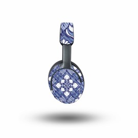 MightySkins Carbon Fiber Skin Compatible with Bose QuietComfort Ultra - Flower Mandala | Protective, Durable Textured Carbon Fiber Finish | Easy to Apply