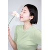 White Eye Glow Fermented Whitening Pink Tone Up Sun Cream