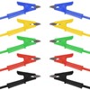 WGGE 5PCS Dual Ended Alligator Clips Test Leads Set, 15A