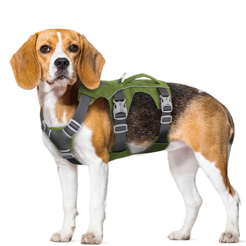 AKAILEA Escape Proof Dog Harness with Handle - Reflective No