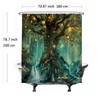 Ulticool Shower Curtain - Fairy Tale Elf Tree Magic Forest