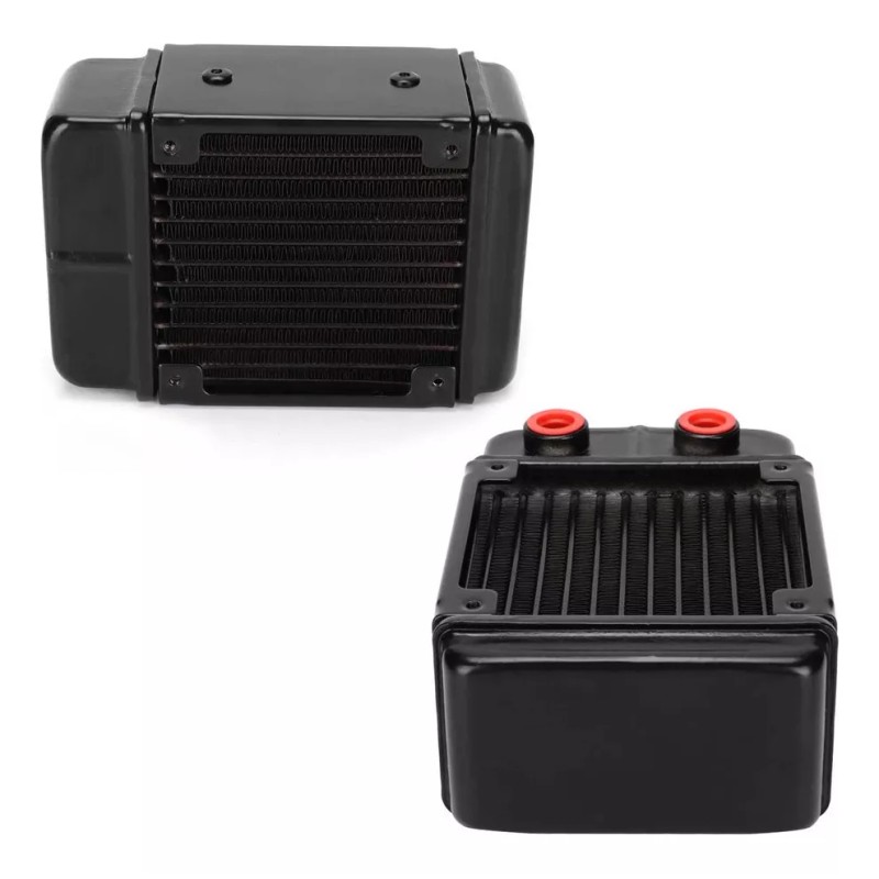 generic Cpu Cooler Radiador De Refrigeración Por Agua Mini Aleación