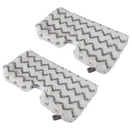 2 Pack Steam Mop Replacement Pads for Shark S3500 Series S3501 S3601 S3550 S3901 SE450 S3801CO S3601D S2901 S2902 Steam Pocket Mop (stripe)