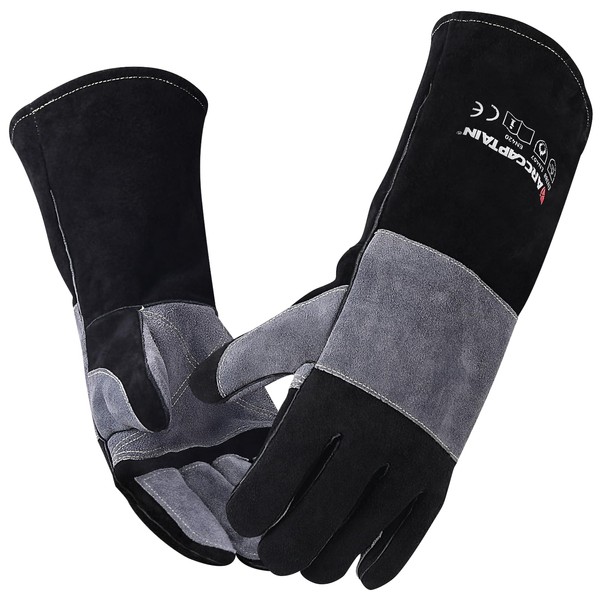 ARCCAPTAIN Welding Gloves Grill Gloves Heat / Fire Resistance from