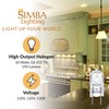 Simba Lighting Halogen Light Bulb G8 T4 20W JCD Bi-Pin