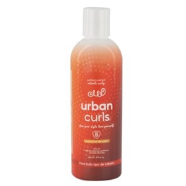 URBAN CURLS Protector de Calor para Cabello Rizado 240 ml  Sin Sulfatos, Parabenos ni Siliconas  Con Ingredientes Naturales  Protección Térmica,