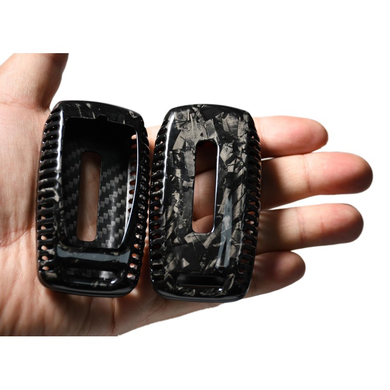 Genuine Forged Carbon Fiber Key Fob Cover for Ram 1500