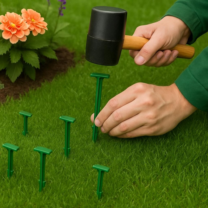 4-Inch Biodegradable Stakes, Pack of 500 - Superior Holding Power