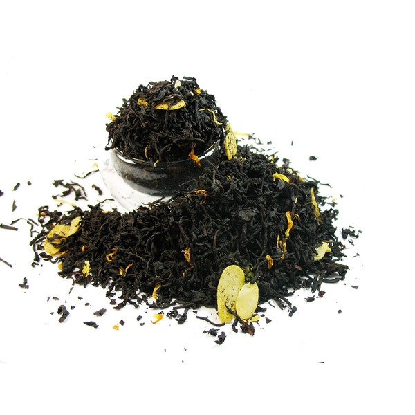 Almond Black Tea, a royal touch of raw almond aroma. – 8 OZ Bag.