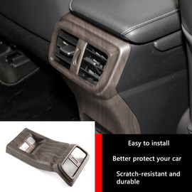 KELEIMAI Car Accessories Fit for Lexus NX 250 350 350h 450h+2024 2023 2022 Rear Row Armrest Rear Air Outlet Vent Cover Trim (Peach Wood) 1PCS ABS