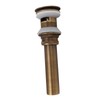 Pop Up Sink Drain Copper Sink Drain Stopper Vessel Vintage