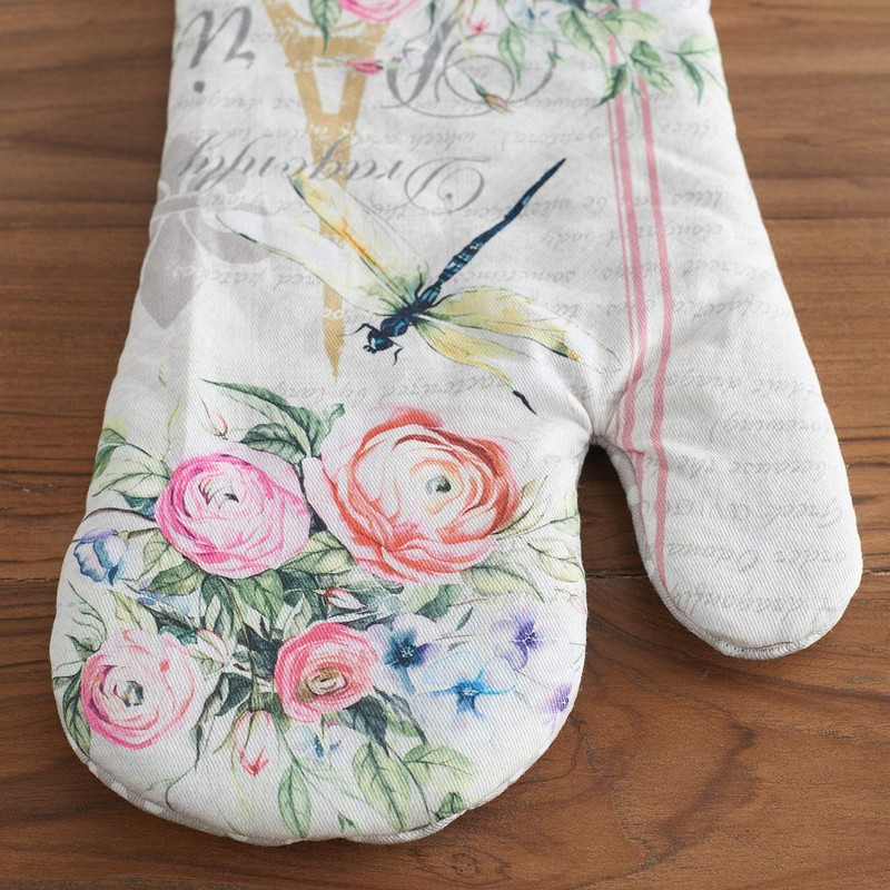 Maison d' Hermine Oven Mitt & Pot Holder 100% Cotton