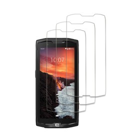 Pack of 3 Screen Protectors Compatible with Crosscall Core X4, 9H Hardness Tempered Glass, Anti-Scratch, Anti-Oil, Anti-Bubble, Easy Installation