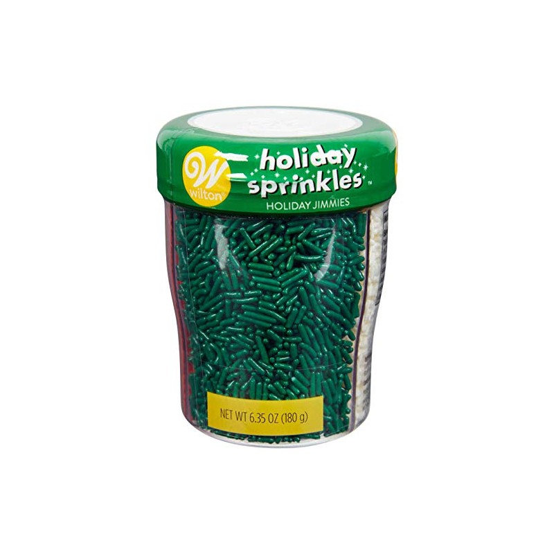 Sprinkles Christmas Jimmies Red Green White, 6.35 oz.