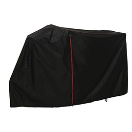 Captain Tag Y-3332 Fabric Cycle Cover for Quick & Easy Electric Assist Bicycle Black