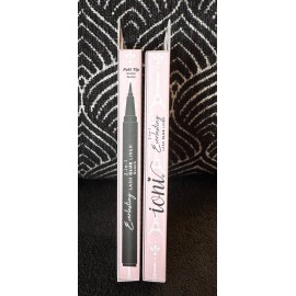 IONI 2pk IONI BLACK LASH GLUE 2 IN 1 EYELINER PRECISE FELT TIP LINER PEN FALSE LASHES