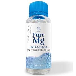 「濃縮マグネシウム Pure Mg にがりエッセンス 室戸海深水抽出| 水にサッと溶ける濃縮マグネシウム。数滴で料理・飲料に手軽にプラス！ 国産 ｍｇ| 水・お茶・炊飯に数適 | 料理の素材の引き立て役にも| 室戸の海の恵みを毎日の生活に | 飲料から料理まで幅広く活用可能 | マグネシウムの豊富な恩恵を日々の食生活で」