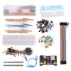 Electronic Component Kit Assortment Starter Kit with 830 Connection Points