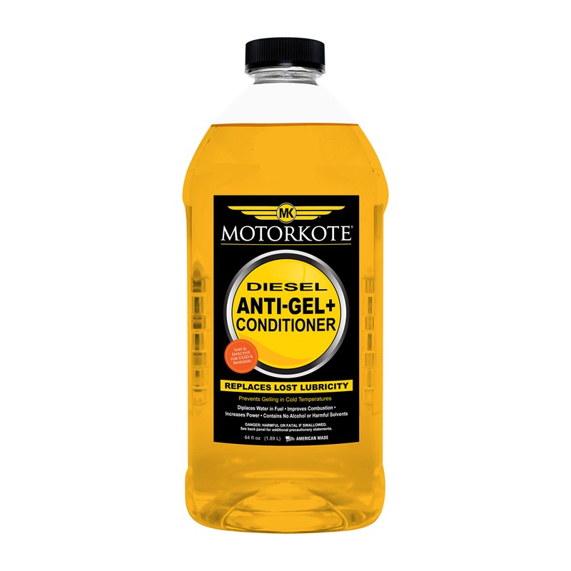Motorkote MK-50101-06-6PK Diesel Anti-Gel and Conditioner, 64-Ounce, 6-Pack