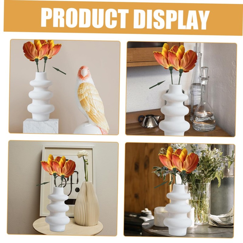 BESPORTBLE DIY Flower Stems 15pcs Plastic Flower Sticks Extension Perfect