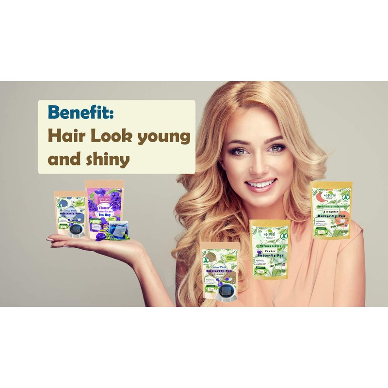 Jiaogulan Gynostemma Pentaphyllum 30 Tea Bags Original Grown in Thailand