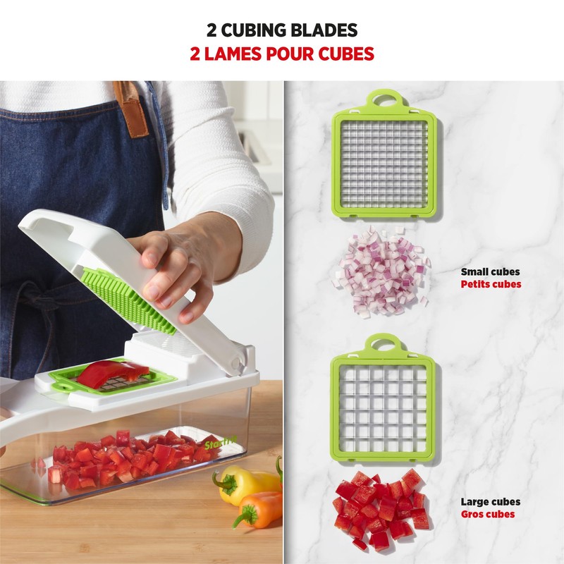 Starfrit Veggie Chopper Dicer Grater Slicer – 15-PC - 7