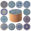 STARUBY 12 Pcs Cork Coasters, Coasters for Drinks, Coasters for