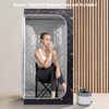 Smartmak Fast Folding Sauna Chair, Large Reinforced, Suitable for Sauna,