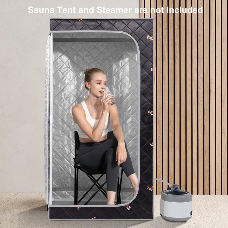 Smartmak Fast Folding Sauna Chair, Large Reinforced, Suitable for Sauna,