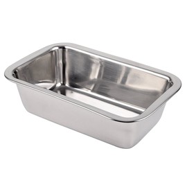 Lindy's Stainless Steel Loaf Pan for Baking Bread, Meatloaf, Cakes, Brownies, Casseroles, and More, Nontoxic & Dishwasher Safe